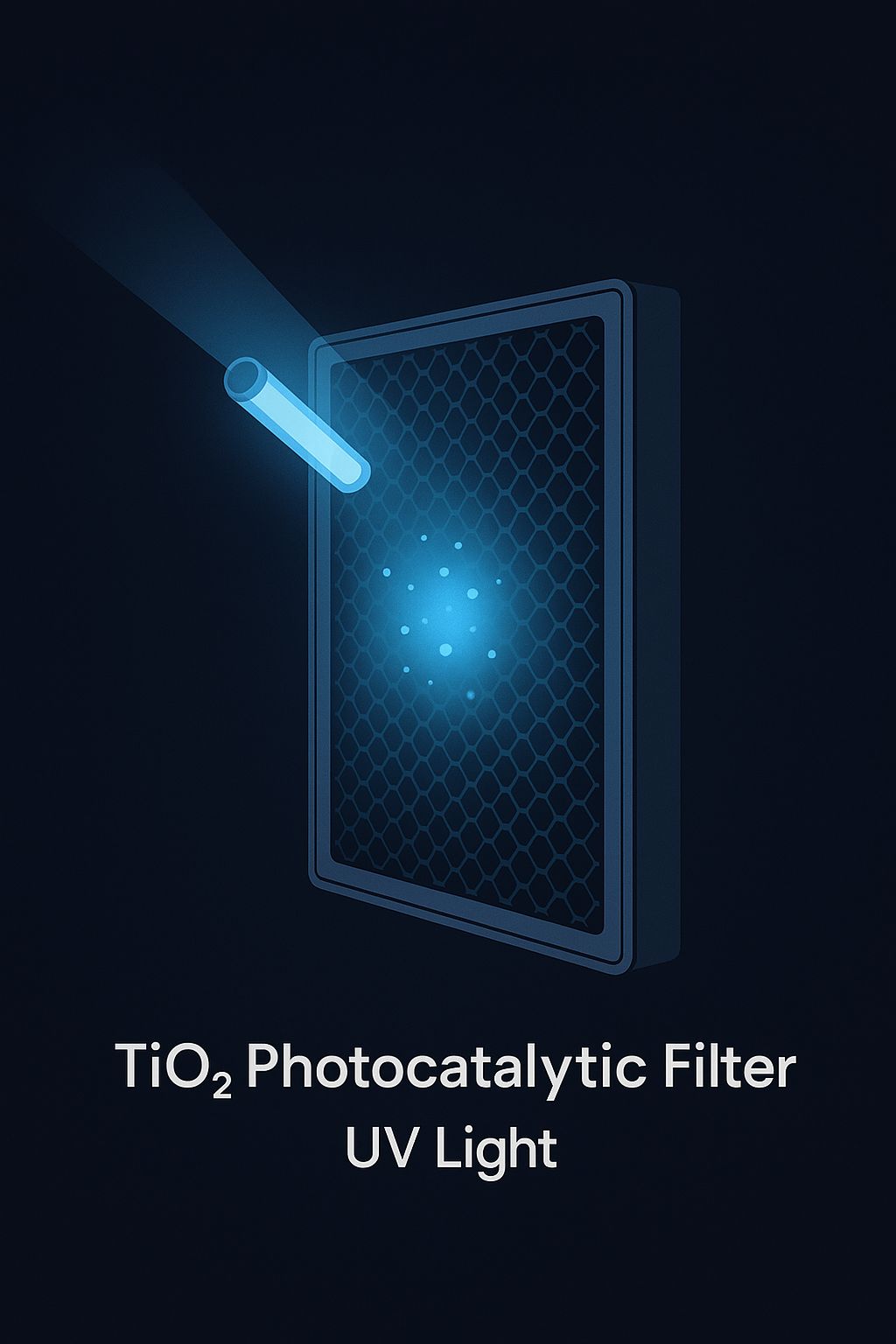 TiO2 katalizör filtresi