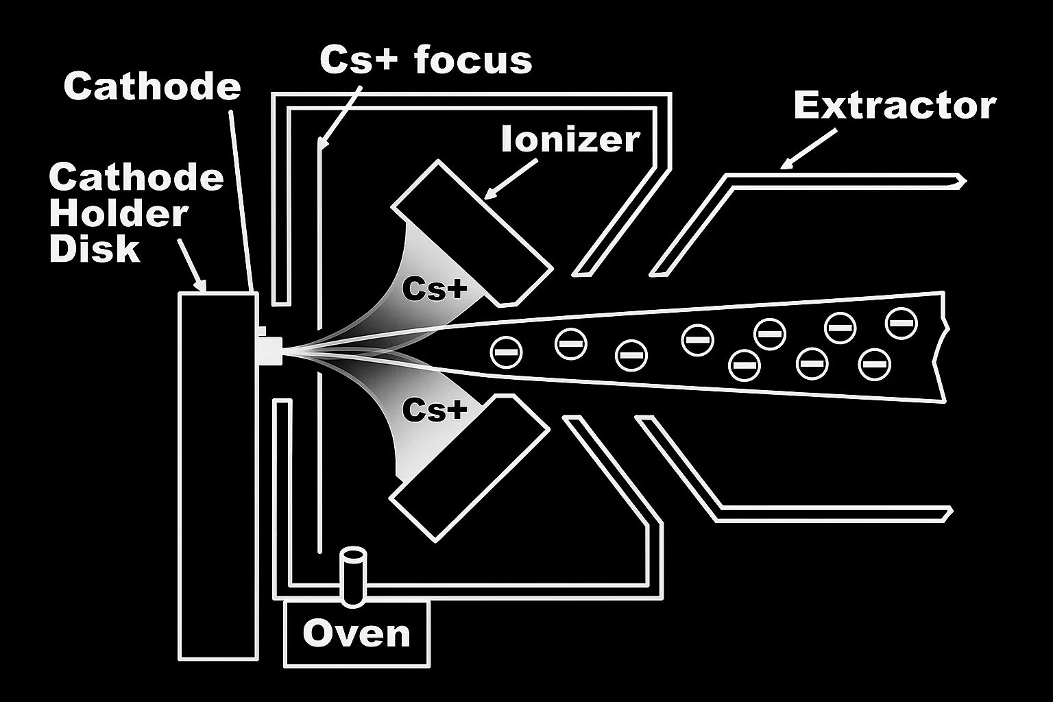 Negatif iyon jeneratörüne sahip ArtAirCleaner modülü